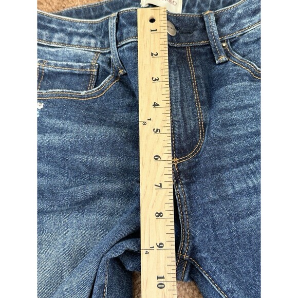 Driftwood Kelly Jeans W2 L31  Bootcut Embroidered Boho Festival Y2K Flowers - Picture 7 of 11